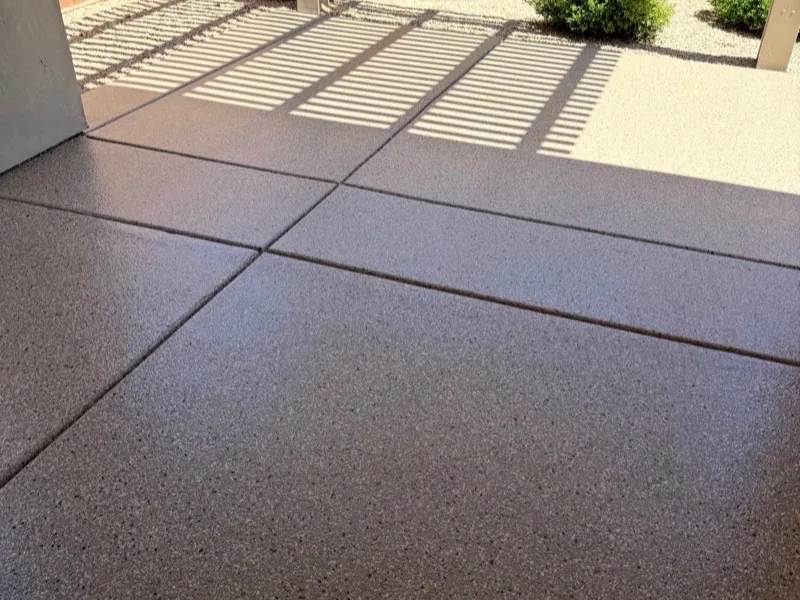 Exterior epoxy walkway coating Lebanon Oregon